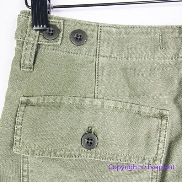 NEW‎ Madewell Relaxed Military Shorts, size 25
