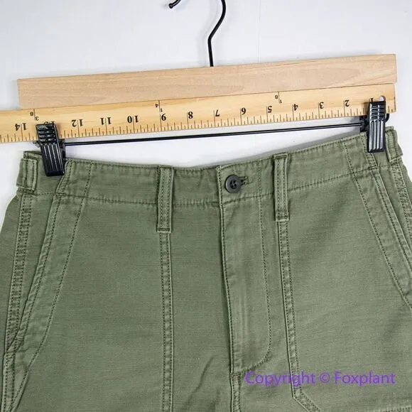 NEW‎ Madewell Relaxed Military Shorts, size 25