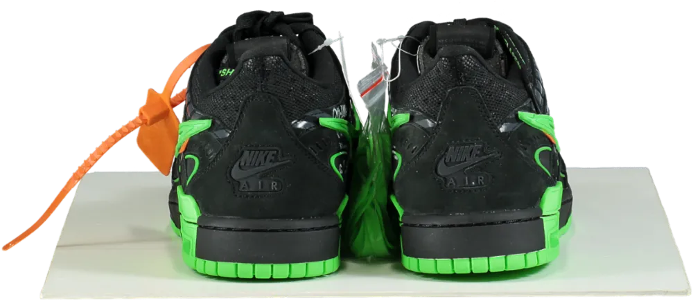Nike CU6015 Black/Green Strike Air Rubber Dunk/OW Trainers 👟 UK 10.5  👟