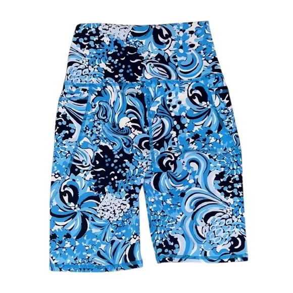 NWT Lilly Pulitzer South Beach High Rise Luxletic Athletic Shorts - XS