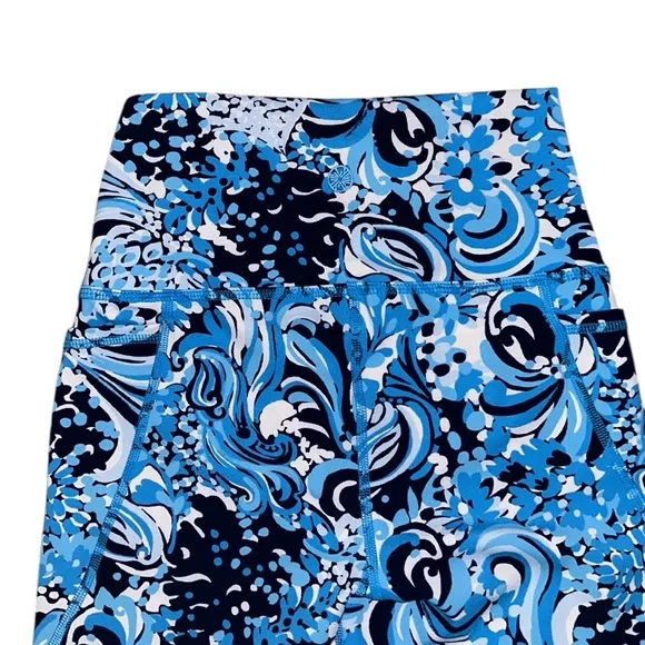 NWT Lilly Pulitzer South Beach High Rise Luxletic Athletic Shorts - XS
