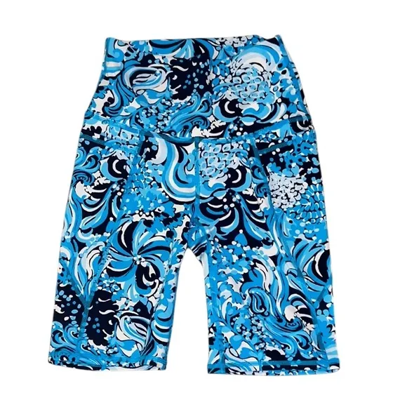 NWT Lilly Pulitzer South Beach High Rise Luxletic Athletic Shorts - XS