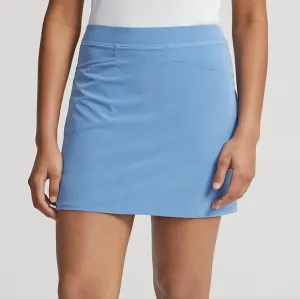 NWT Ralph Lauren RLX Golf Hatteras Blue Aim Back Pleated 15&quot; Stretch Skort XS