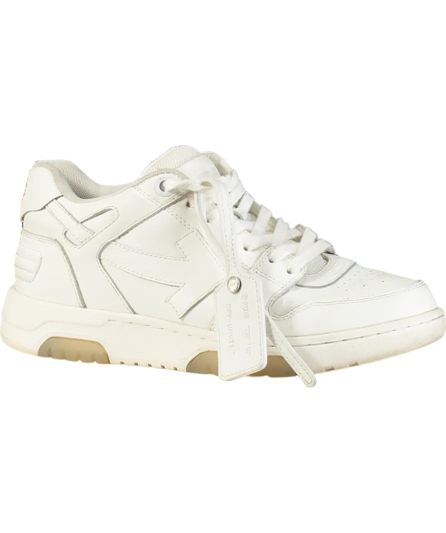 Off-White White Out Of Office Calf Leather Sneaker UK 6 EU 40 👞