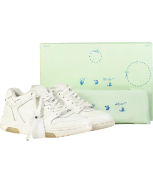 Off-White White Out Of Office Calf Leather Sneaker UK 6 EU 40 👞