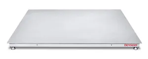 Ohaus i-DF5000C1X Defender 3000 Washdown Floor Scale Platform, 5000 lb, 5' x 5', NTEP