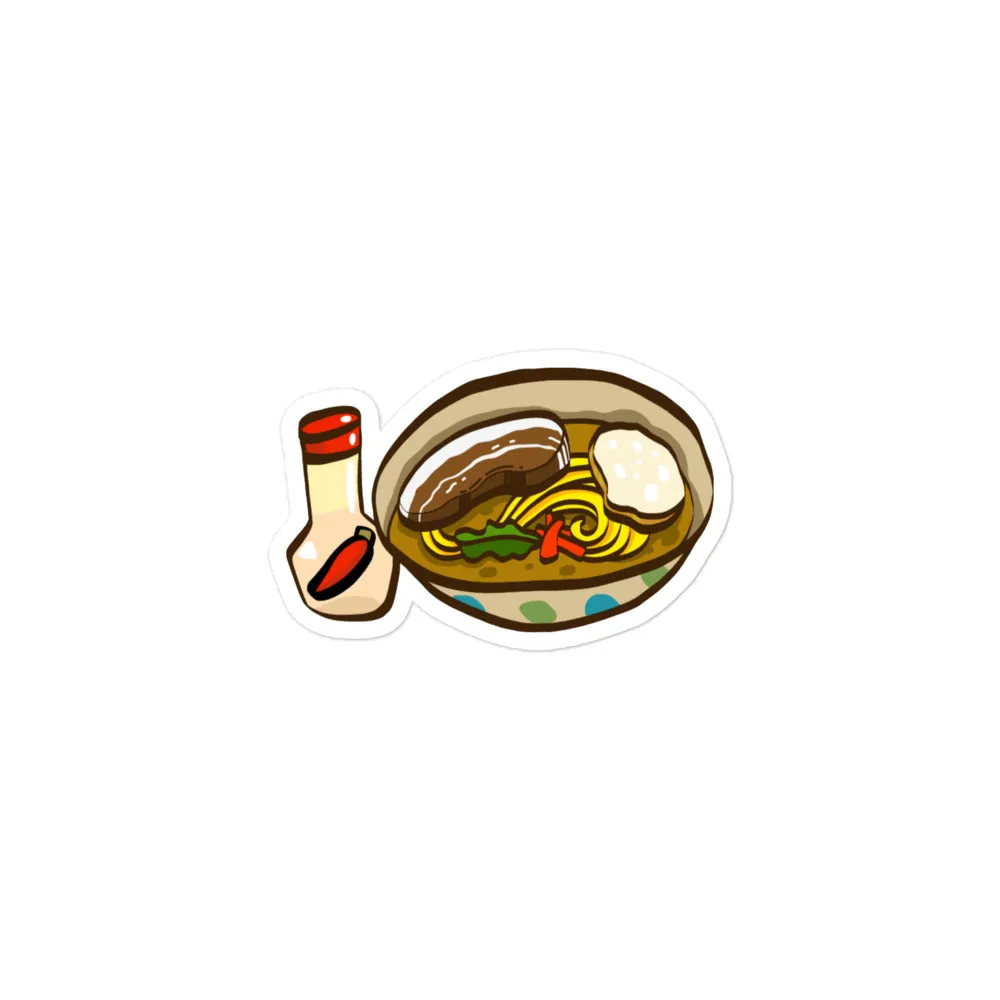 Okinawa Soba Waterproof Sticker