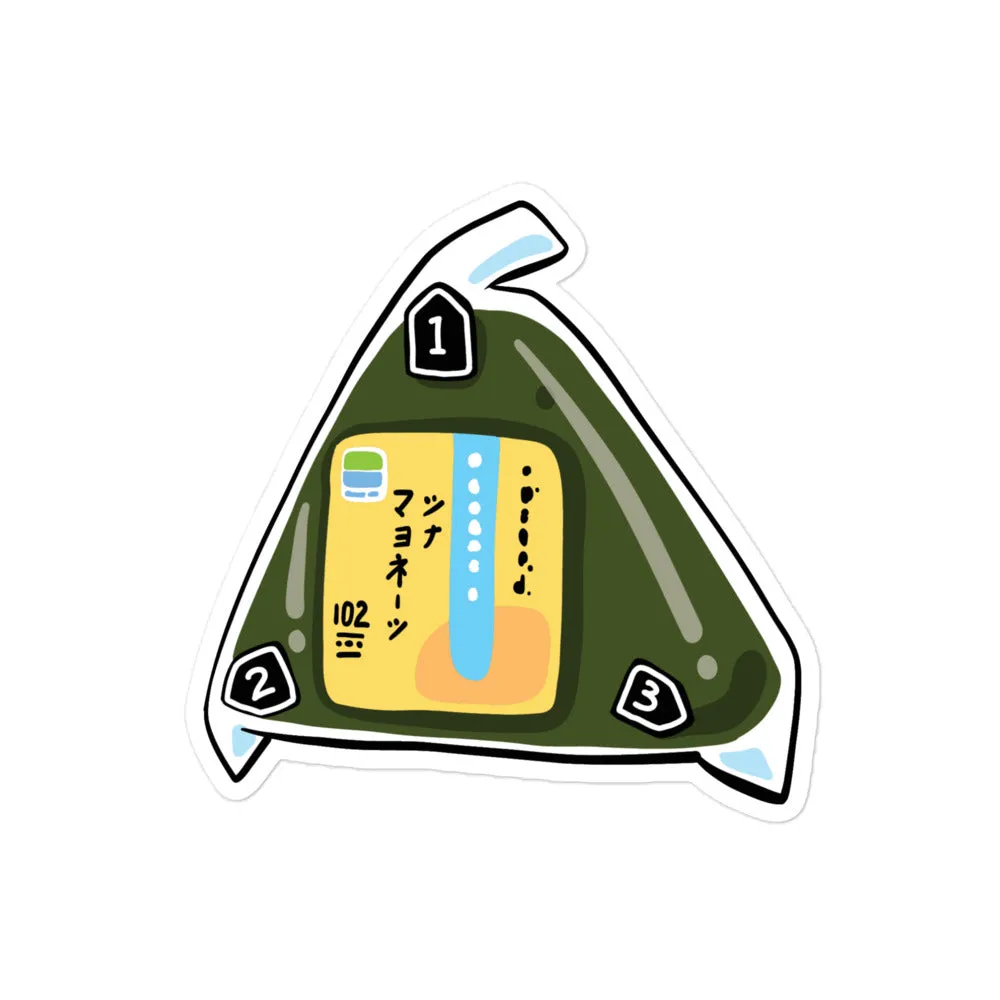 Onigiri Waterproof Sticker