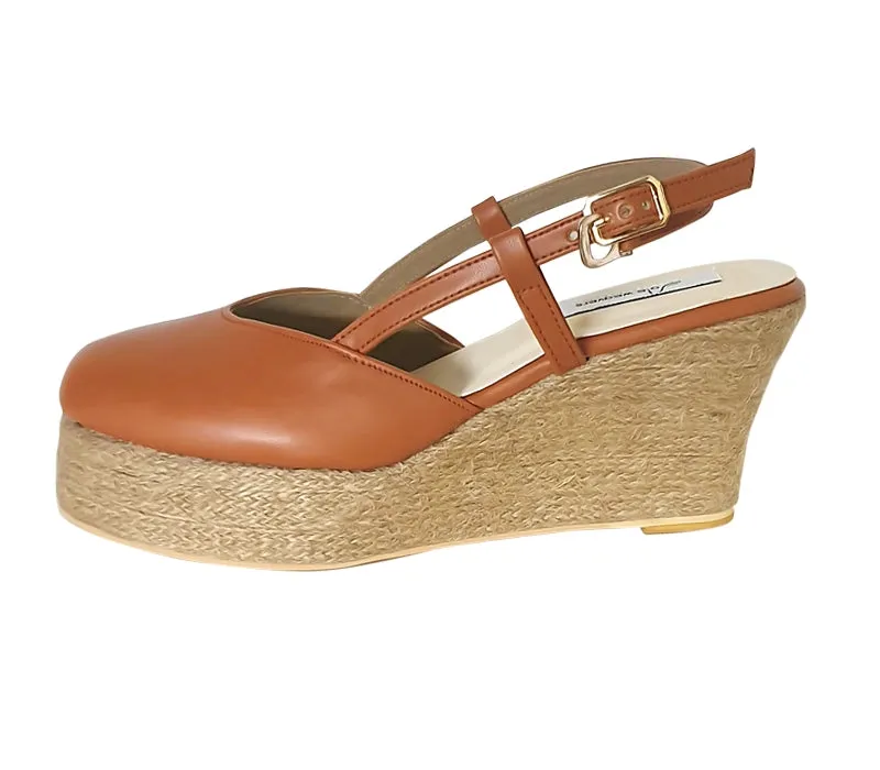Opaline Mules with Wedge Heels