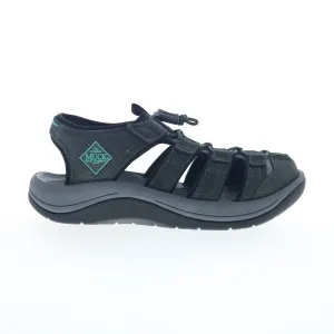 Original Muck Wanderer WWS100 Womens Gray Suede Slip On Sport Sandals Shoes