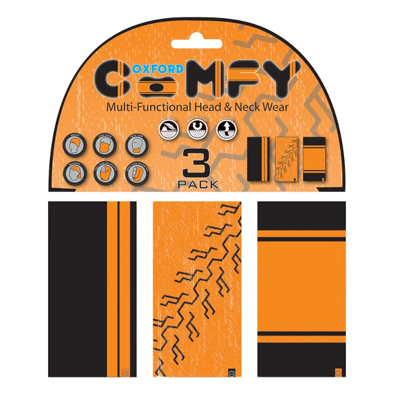 Oxford Comfy HD Colours 3/Pack