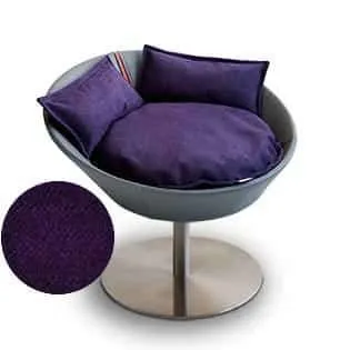 Pet Interiors Cosmo Buffalo Leather Deluxe Cat Bed