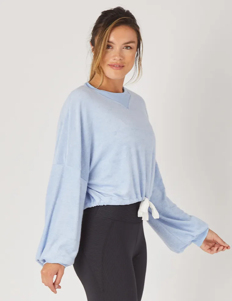 Powder Pullover: Ice Blue
