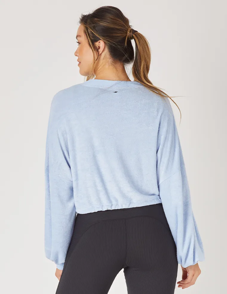 Powder Pullover: Ice Blue