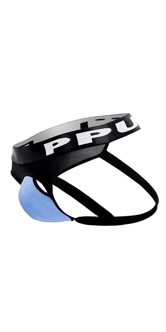 Ppu 2307 Ball Lifter Jockstrap Blue