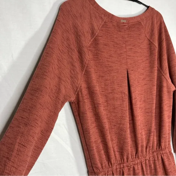 PrAna Long Sleeve Sweater Dress with Tie Waist NWT