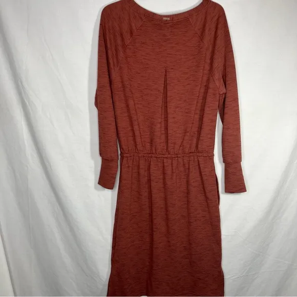 PrAna Long Sleeve Sweater Dress with Tie Waist NWT