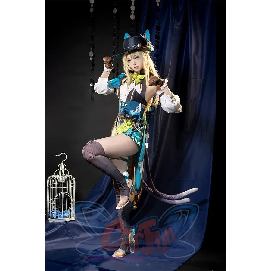 PRE-SALE Genshin Impact Kirara Cosplay Costume Phantom in Boots Outfit  C09116  AA