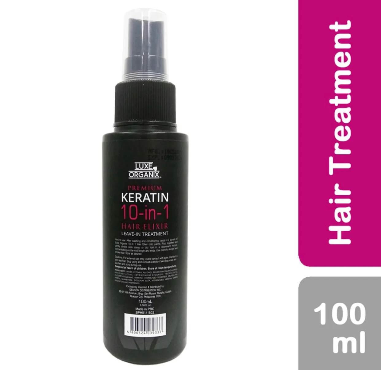 Premium Keratin 10-in-1 Hair Elixir Leave-in Treatment