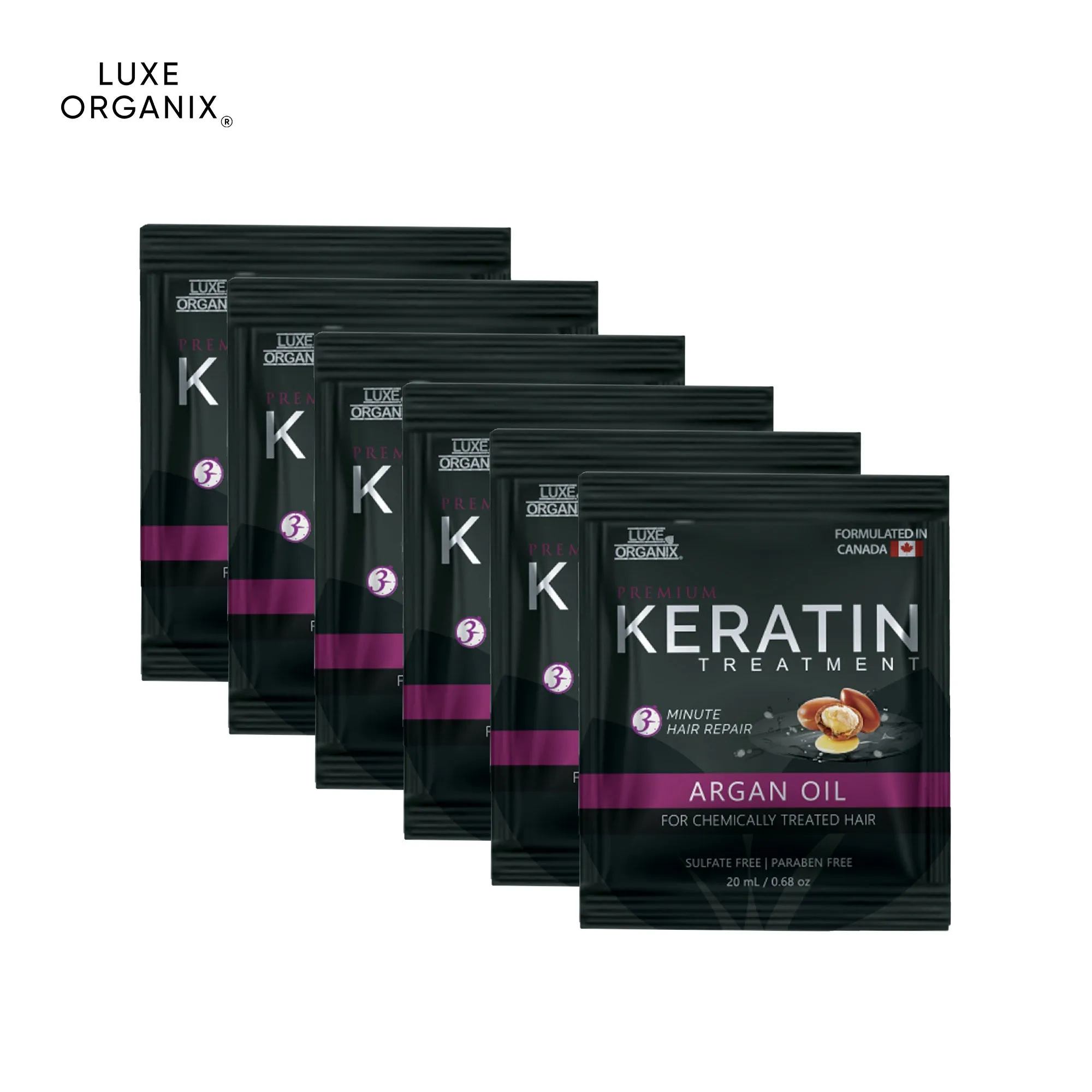Premium Keratin Treatment Argan Oil For Chemically Treated Hair 6s