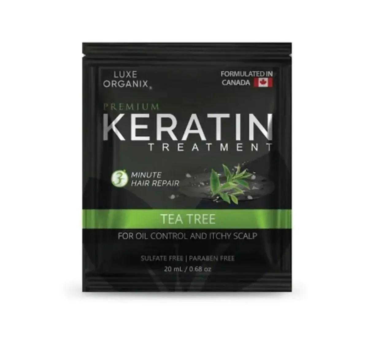 Premium Keratin Treatment Tea Tree For Oil Control And Itchy Scalp 6s