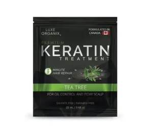 Premium Keratin Treatment Tea Tree For Oil Control And Itchy Scalp 6s