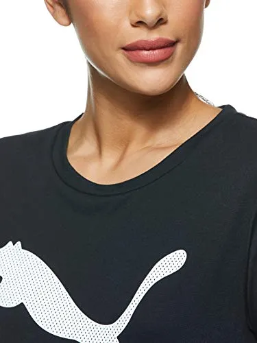 Puma Women's' Graphic Regular T-Shirt (58124101 Black S)