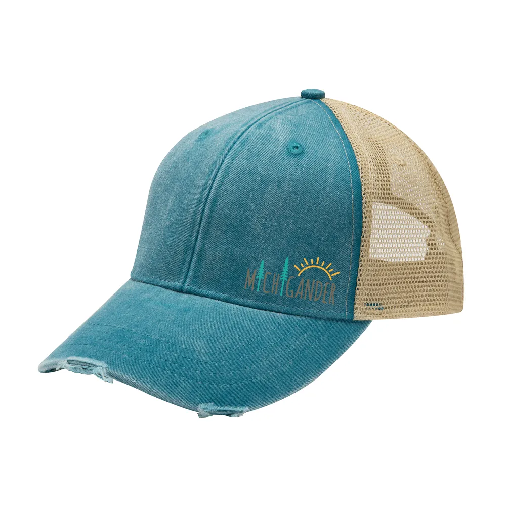 "Michigander" Distressed Comfort Hat