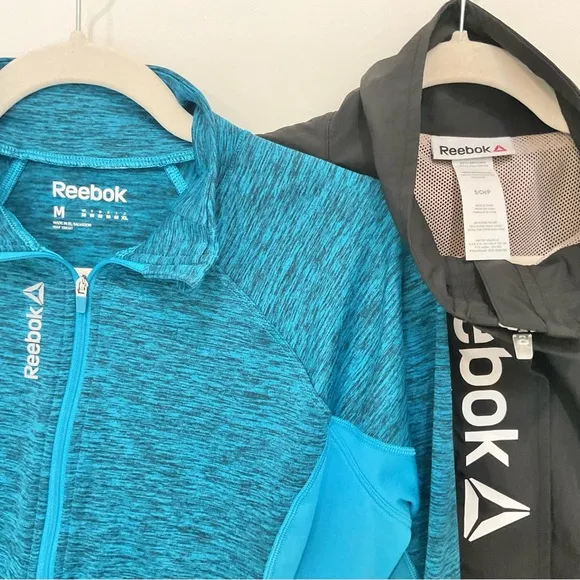 Reebok Bundle of 2 Jackets Size Smalll/Medium, EUC