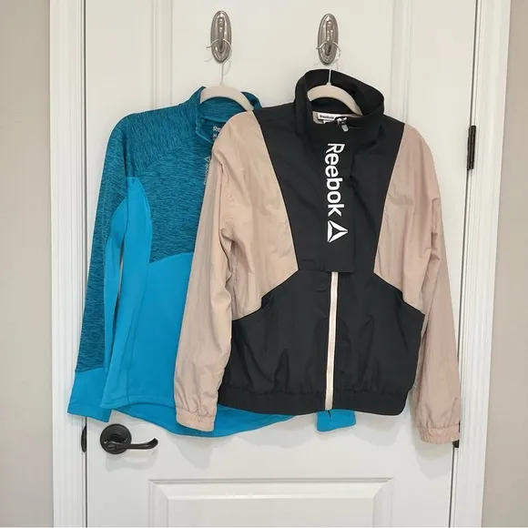 Reebok Bundle of 2 Jackets Size Smalll/Medium, EUC