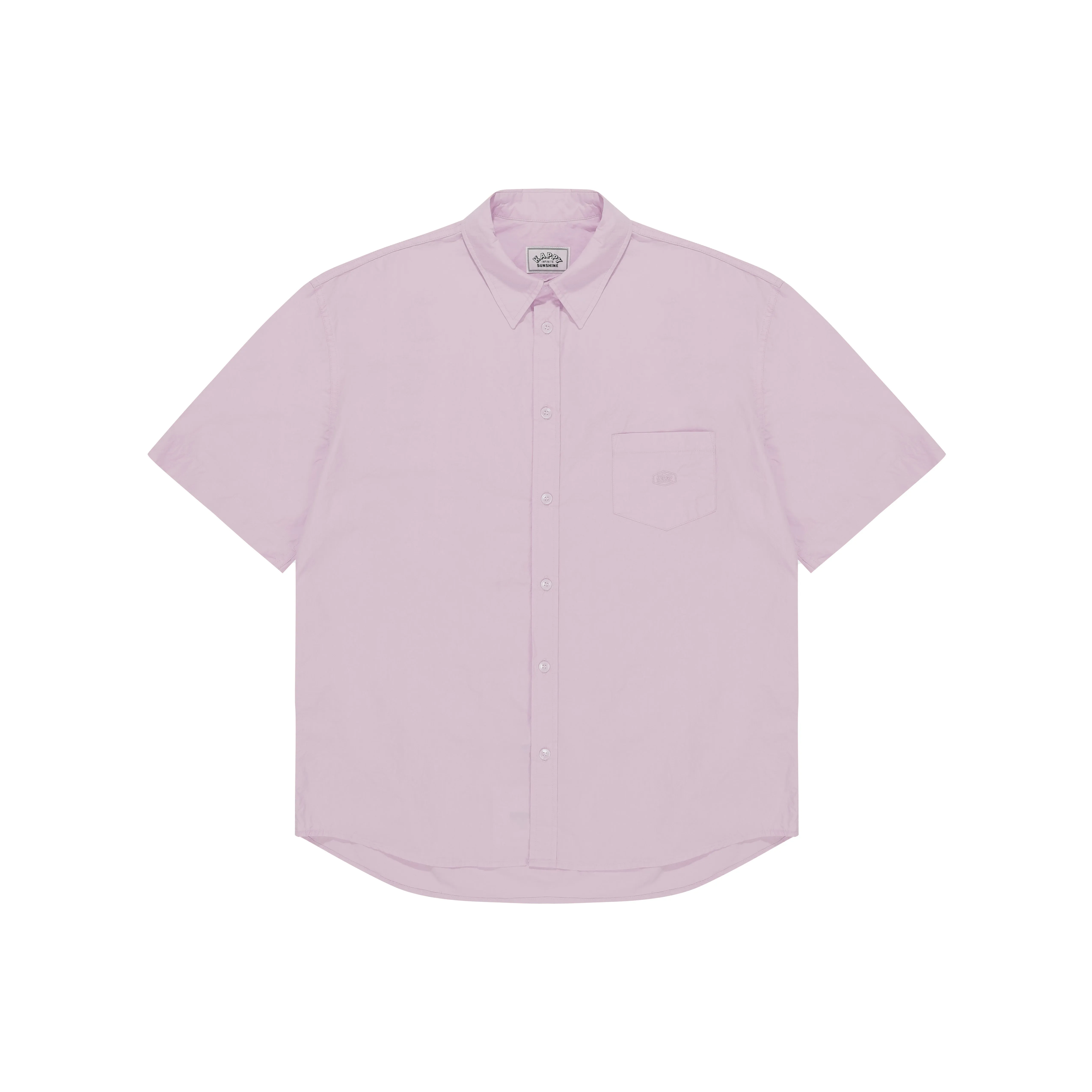 Relaxed Cotton Half Shirt