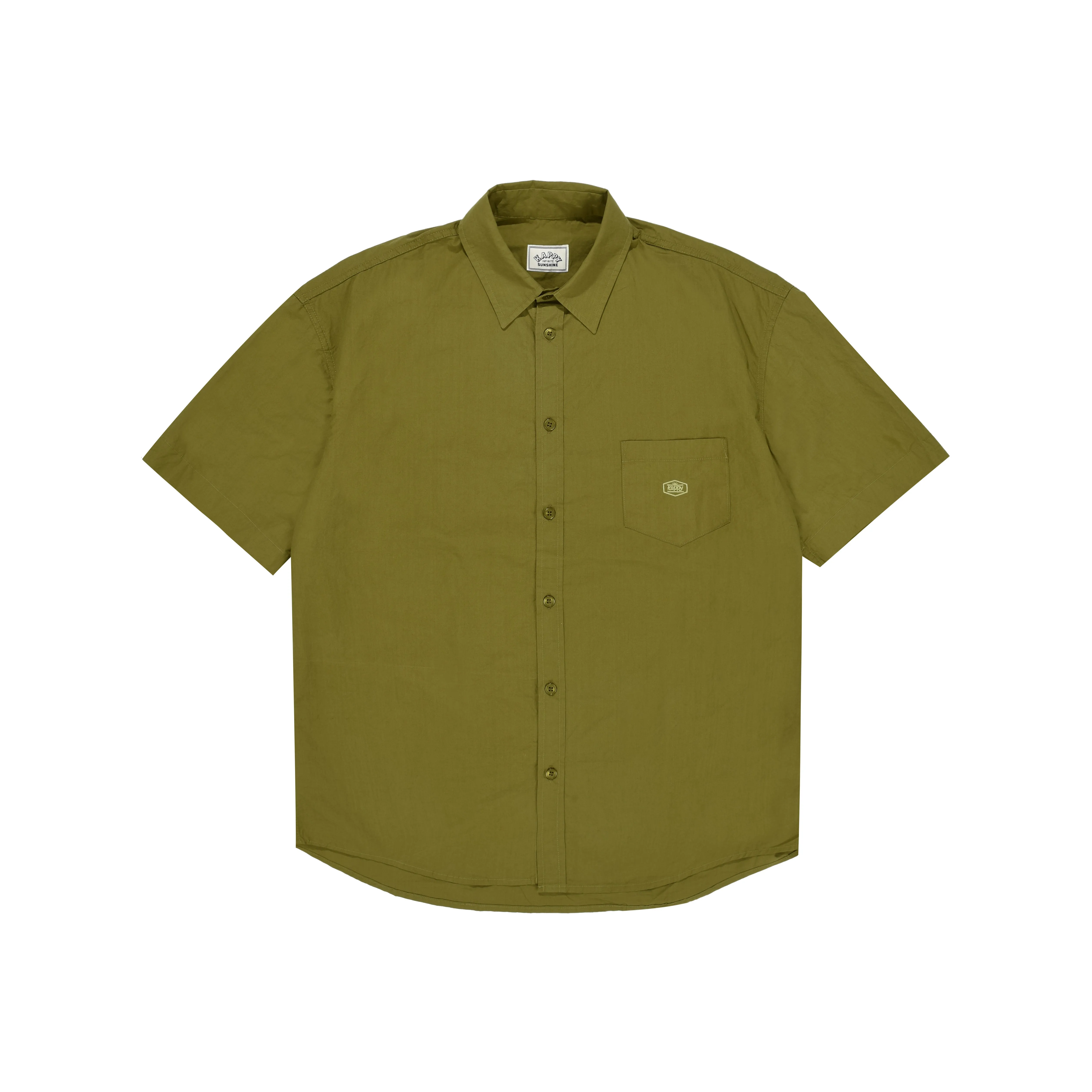 Relaxed Cotton Half Shirt