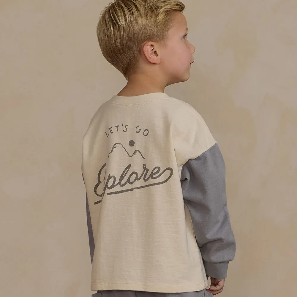Relaxed Long Sleeve Henley | Explore