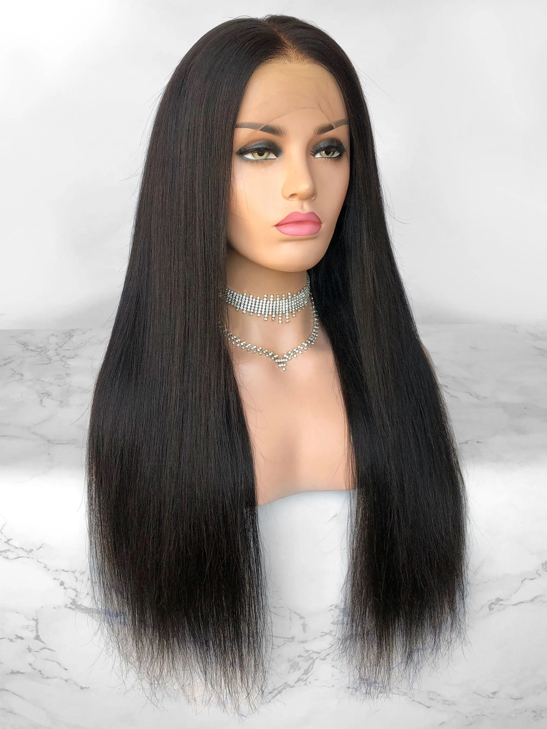 Relaxed Straight Lace Front Wig