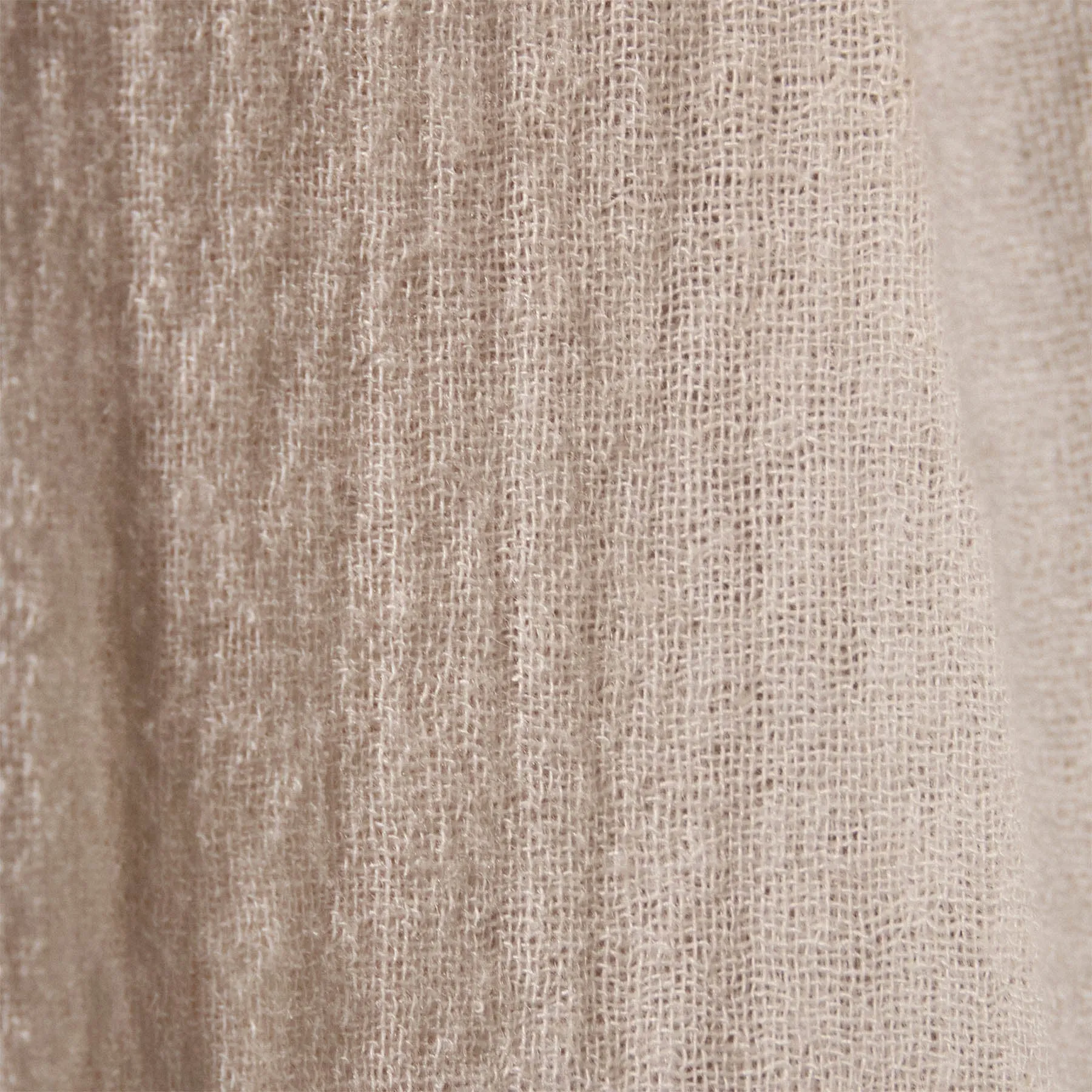 Relaxed Wool Blend Shirt - Ivory