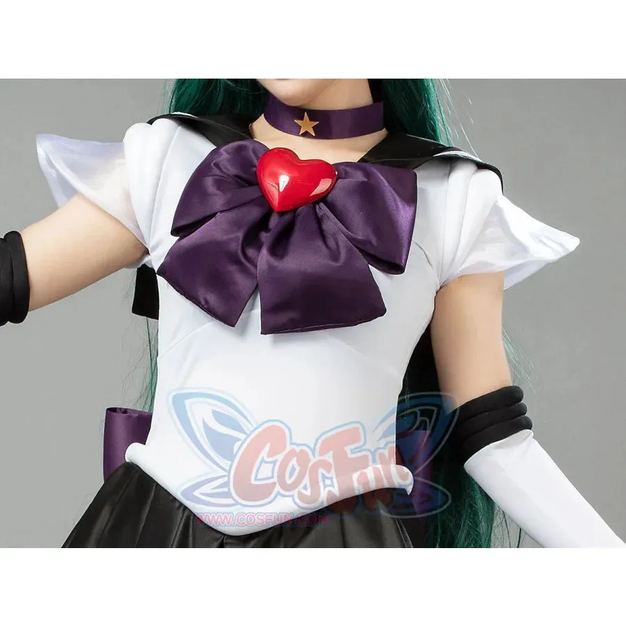 Sailor Super S Film Sailor Pluto Setsuna Meioh Trista Cosplay Costumes mp001410