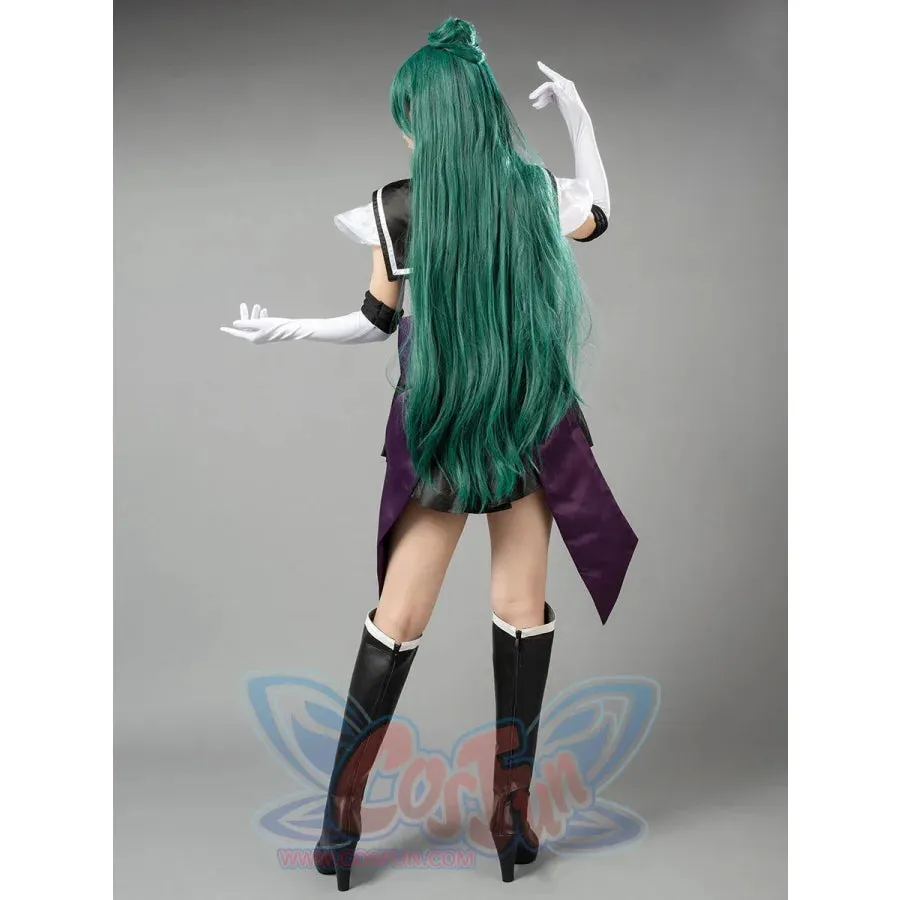 Sailor Super S Film Sailor Pluto Setsuna Meioh Trista Cosplay Costumes mp001410
