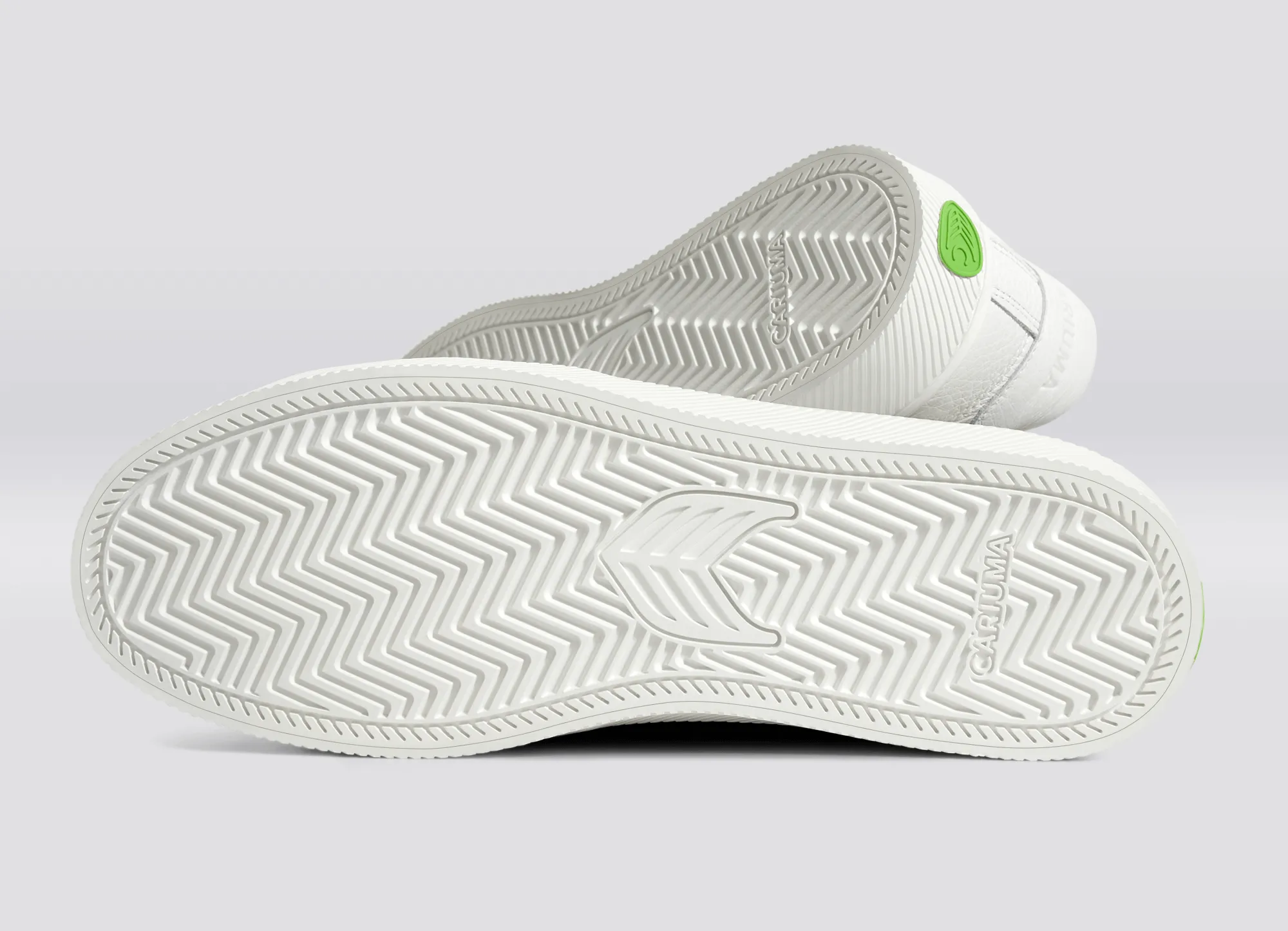 SALVAS White Premium Leather Ice Logo Sneaker Women