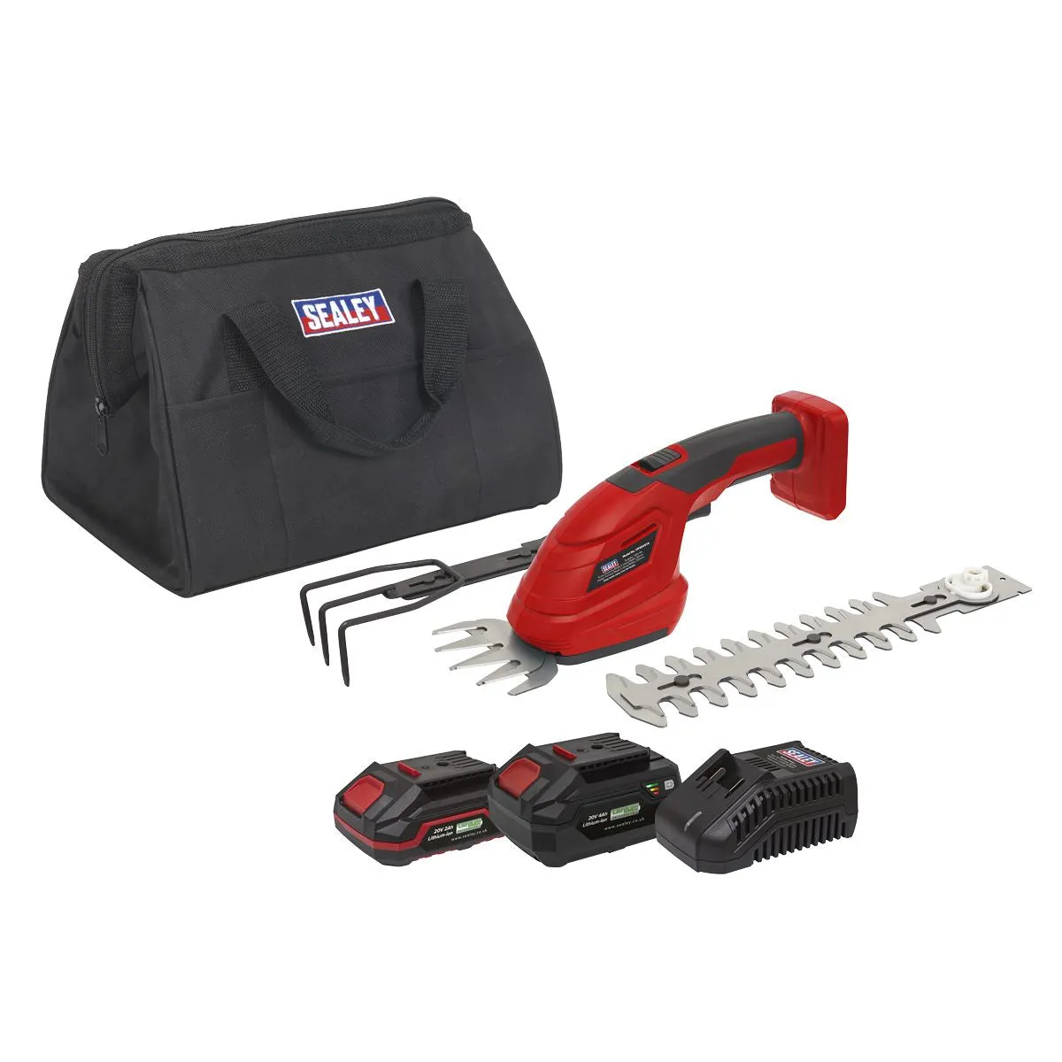 Sealey Cordless 3-in-1 Garden Tool Kit 20V SV20 Series – 2 Batteries