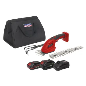 Sealey Cordless 3-in-1 Garden Tool Kit 20V SV20 Series – 2 Batteries