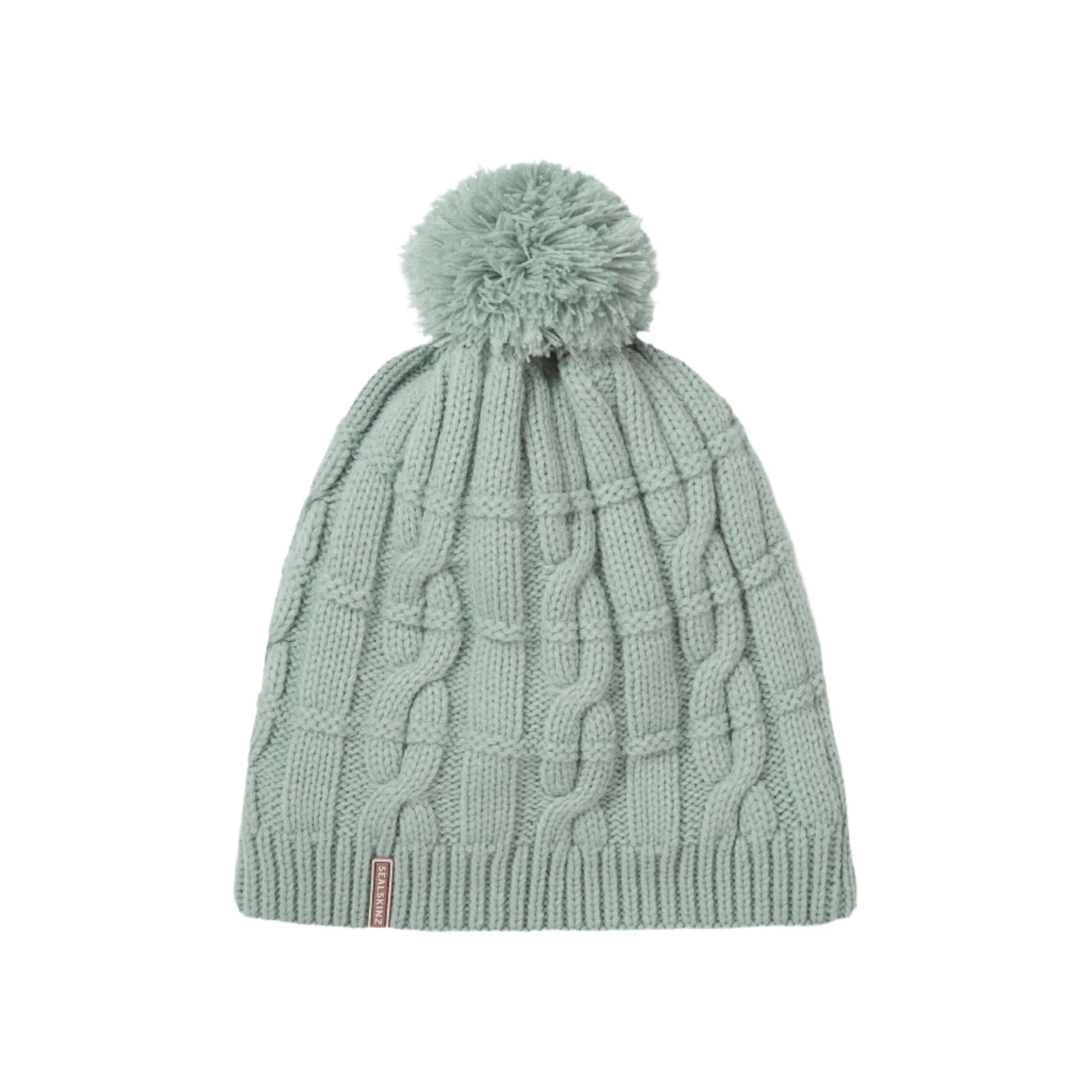 Sealskinz Hemsby Waterproof Cold Weather Cable Knit Bobble Hat