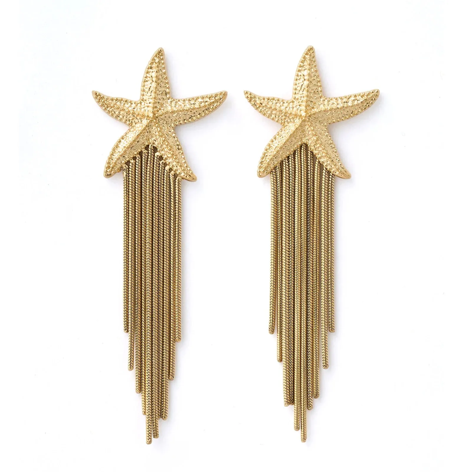 SHOOTING STAR GOLD EARRINGS