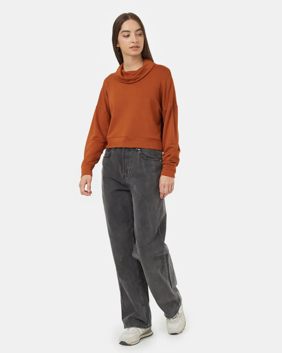 Soft EcoTerry Cowl Neck