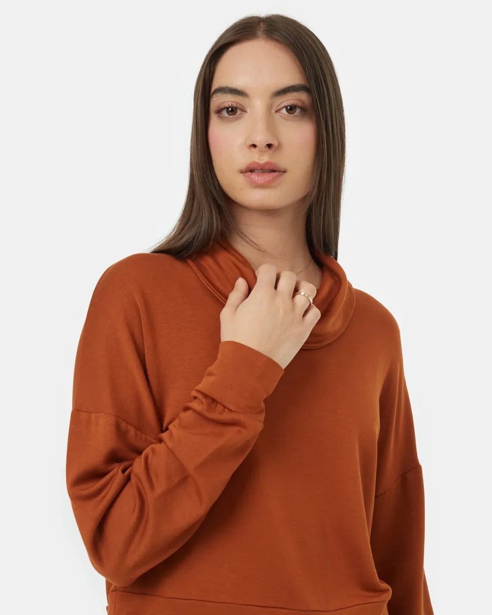 Soft EcoTerry Cowl Neck