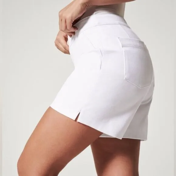 Spanx On-the-Go 6” Shorts with Ultimate Opacity Technology Shorts in White M