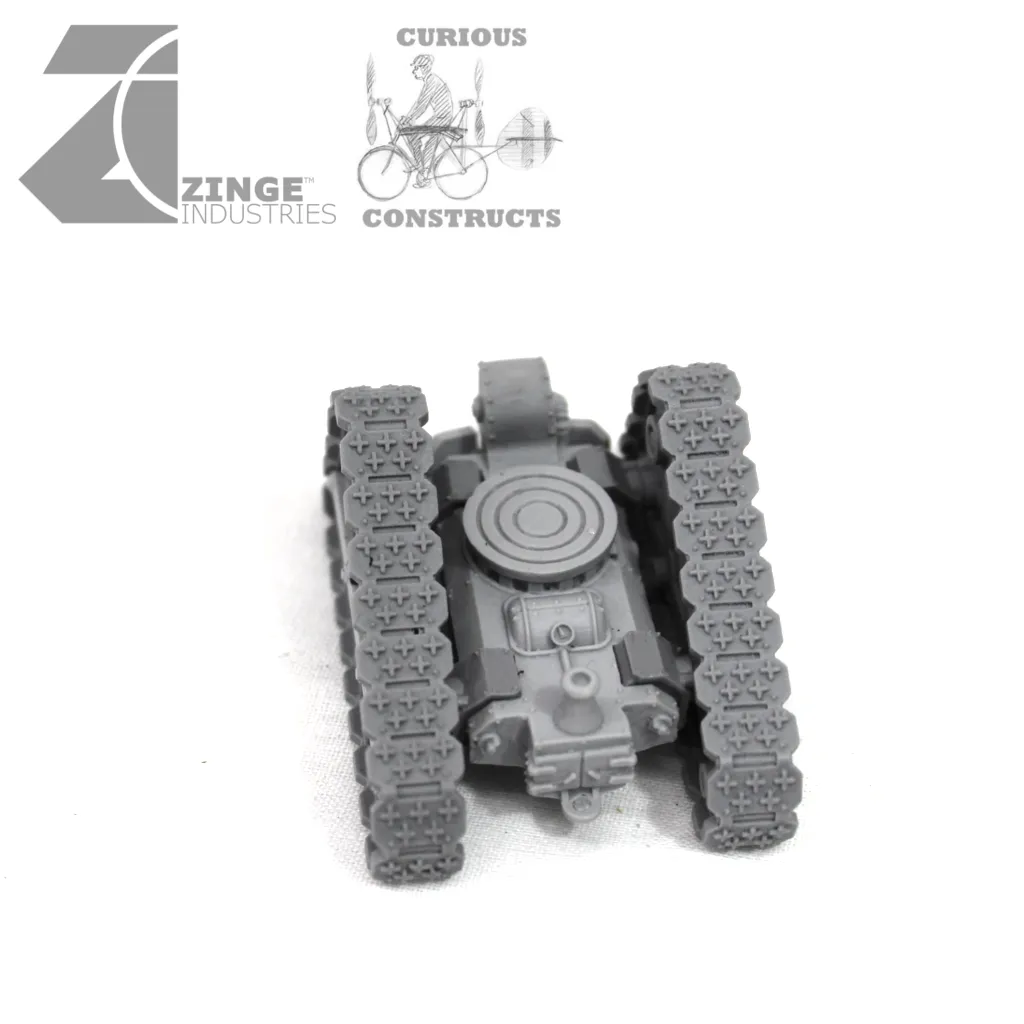 Steampunk Mobile Gun Platform (Only) Battery (3 Platforms) Various