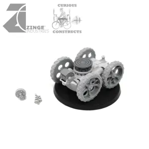 Steampunk Mobile Gun Platform (Only) Battery (3 Platforms) Various