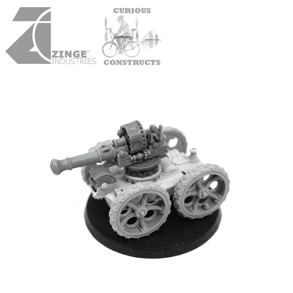 Steampunk Mobile Gun Platform (Only) Battery (3 Platforms) Various