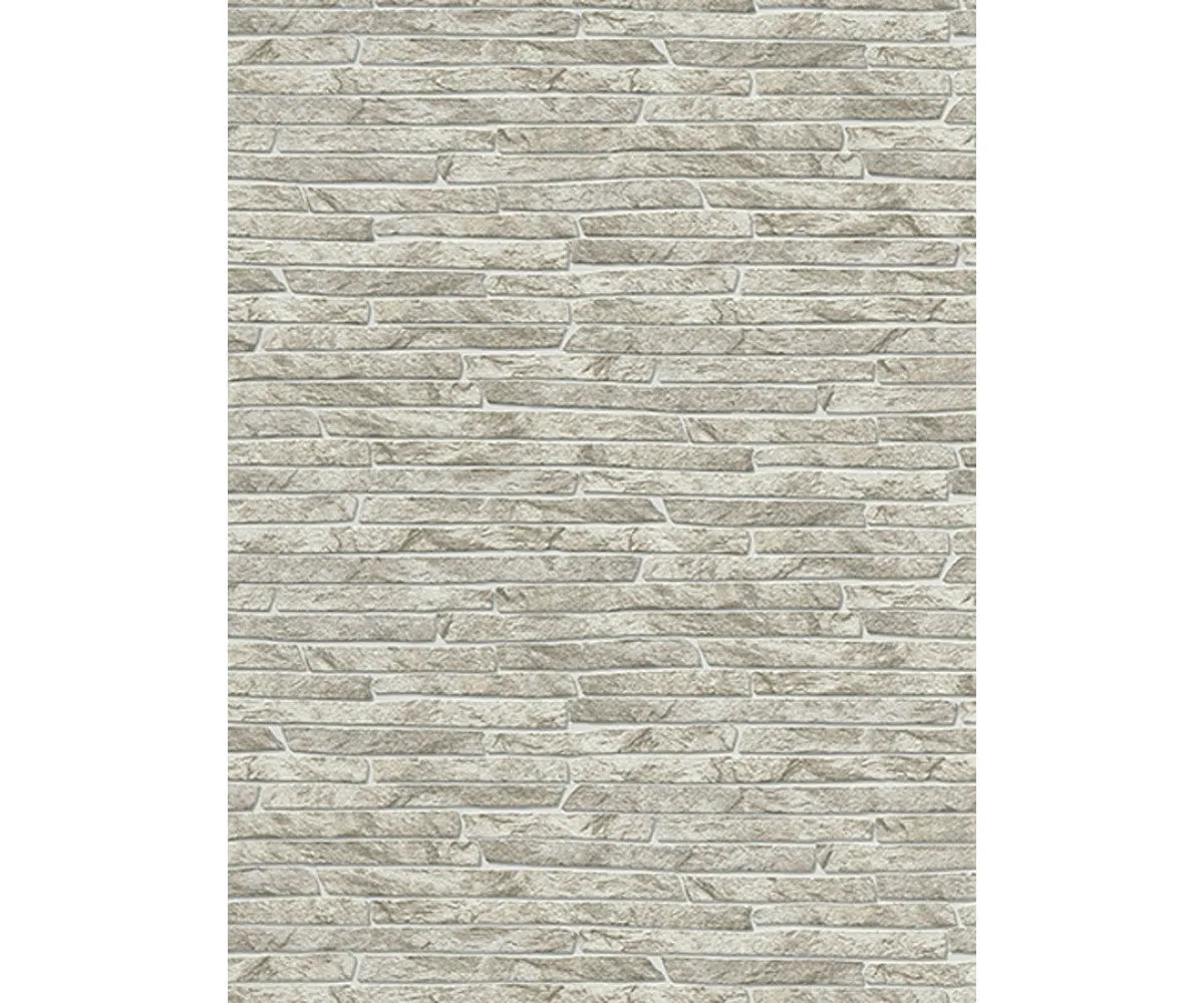 Stone Wall Textured Beige 6828-02 Wallpaper