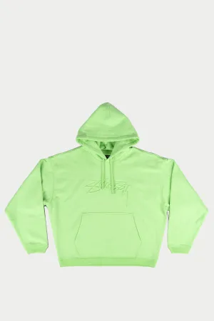 STUSSY RELAXED OVERSIZED HOOD GREEN